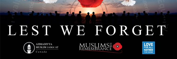 MuslimsForRemembrance Profile Banner