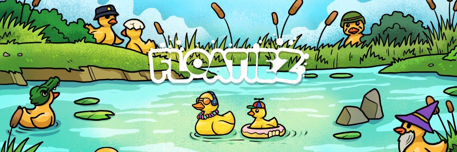 Floatiez | MINTING NOW banner