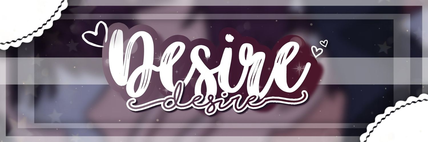 desireble (COMMS Opened For Making shirts) dm banner