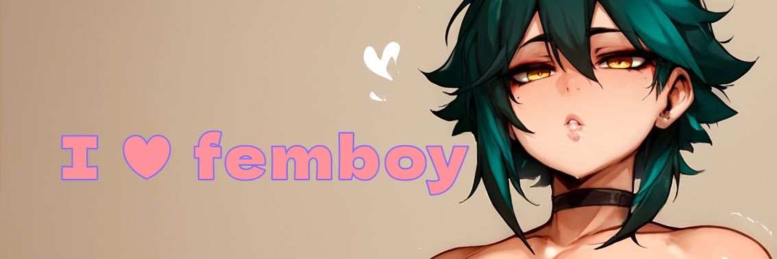 Femboy poster banner