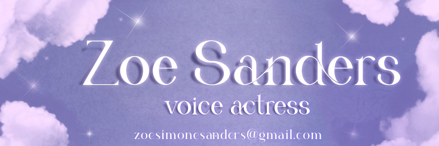 Zoe Sanders banner