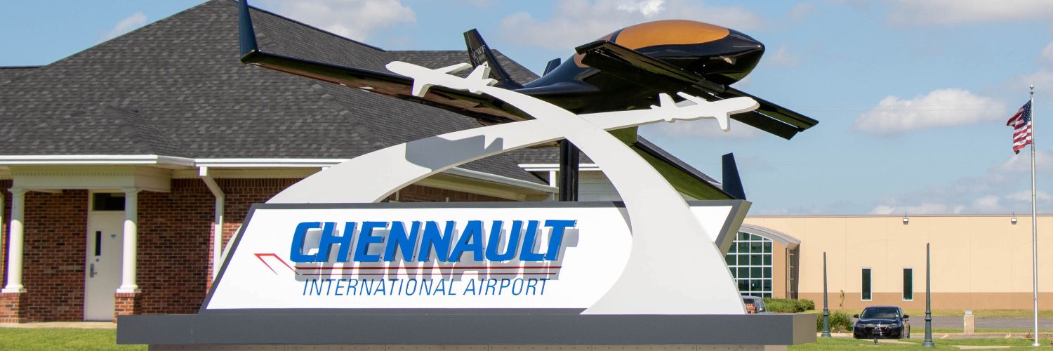 Chennault International Airport banner