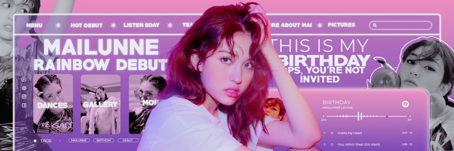 𝚋-𝐝ay ★ 𝑚ailunné. banner