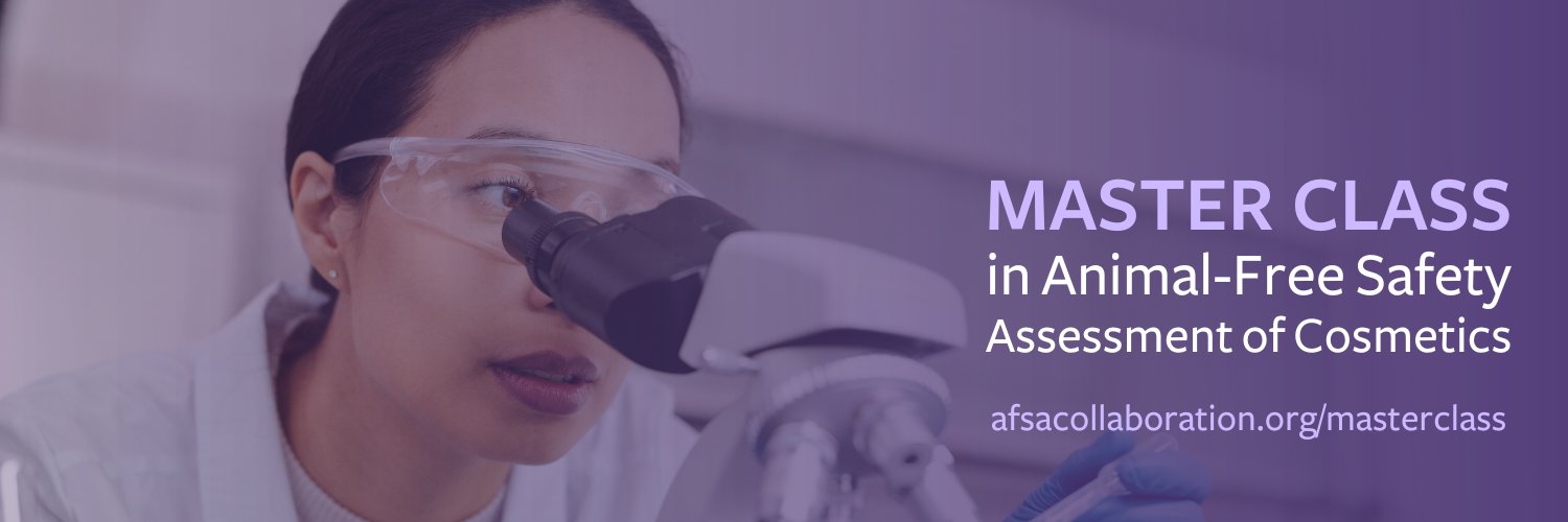 Animal-Free Safety Assessment (AFSA) Collaboration banner
