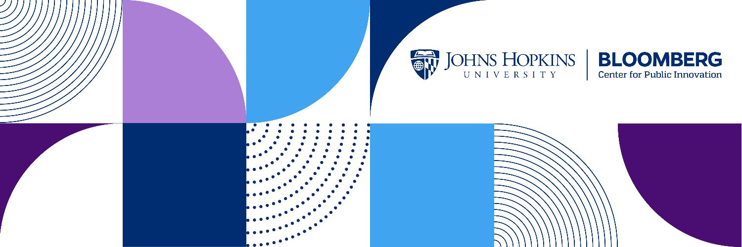 The Bloomberg Center for Public Innovation at JHU banner