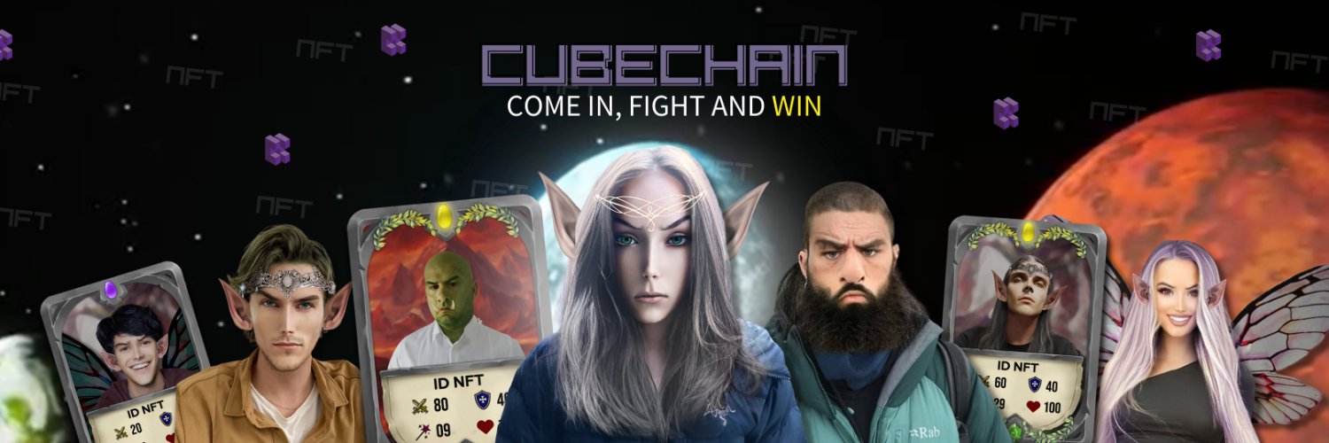 𝗖𝗨𝗕𝗘 𝗖𝗛𝗔𝗜𝗡 | Nft Game ⚔️ banner