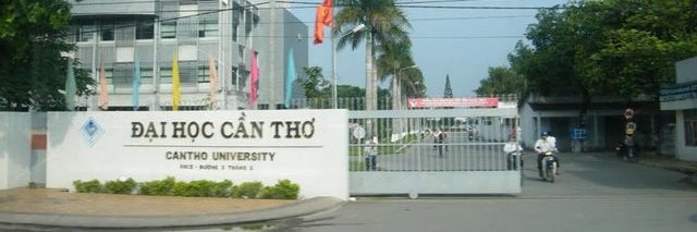 Can Tho University banner
