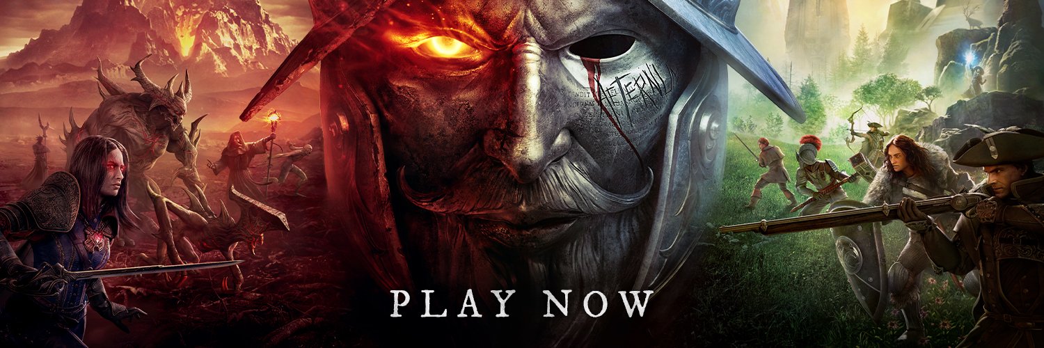 New World Server Status banner