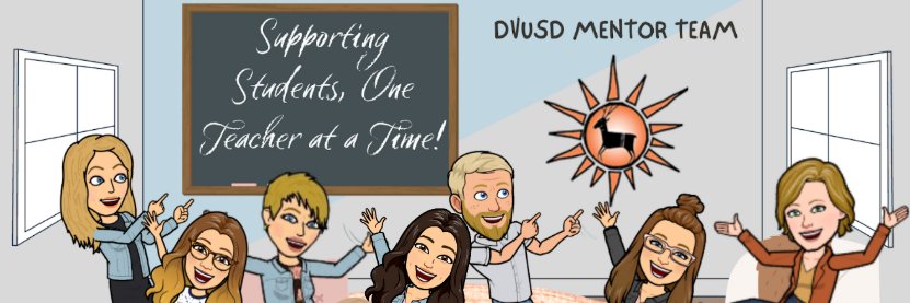 DVUSD Induction Program banner