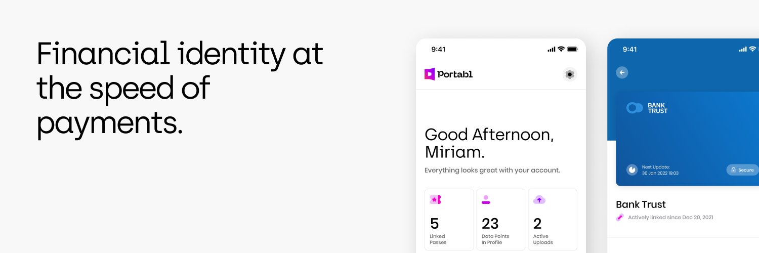 Portabl (acquired by Prove) banner