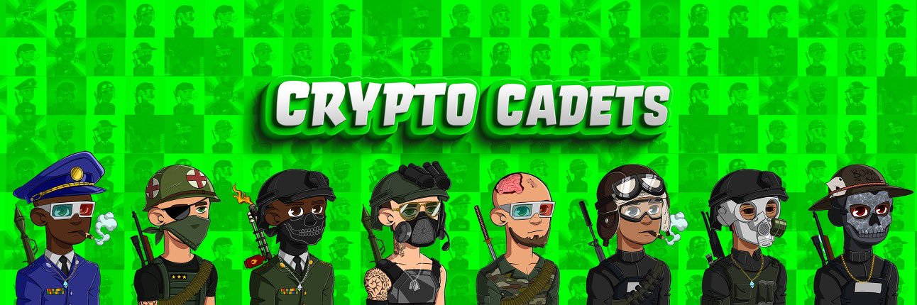 Crypto Cadets | MINT LIVE! 🪖 banner