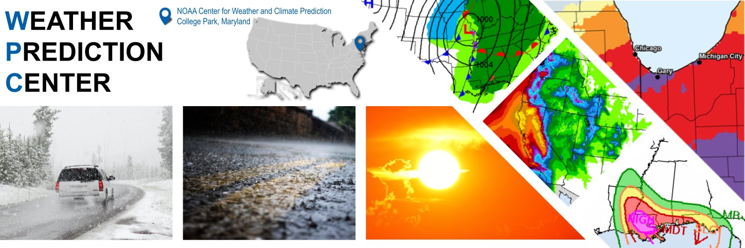NWS Weather Prediction Center's banner