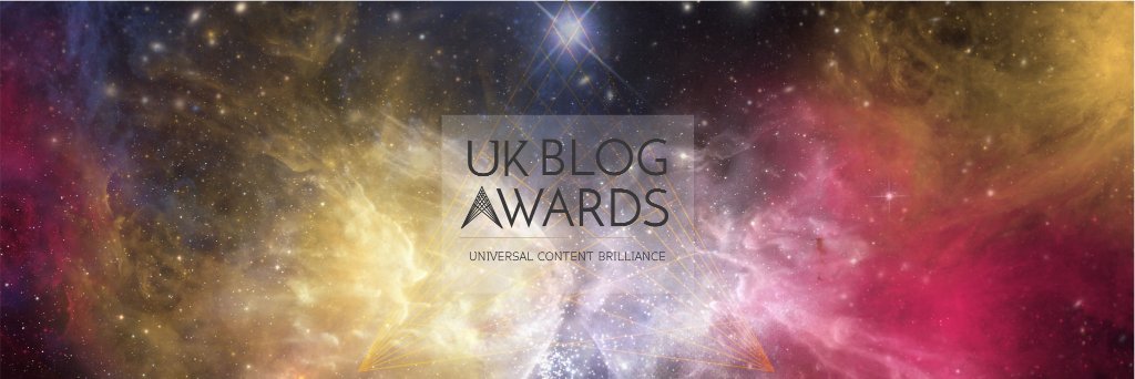 UK Blog Awards banner