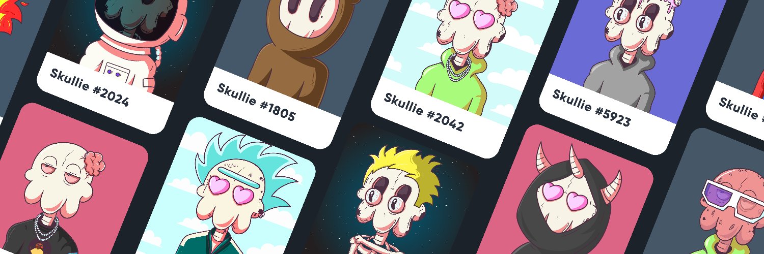 Solana Skullies NFT banner