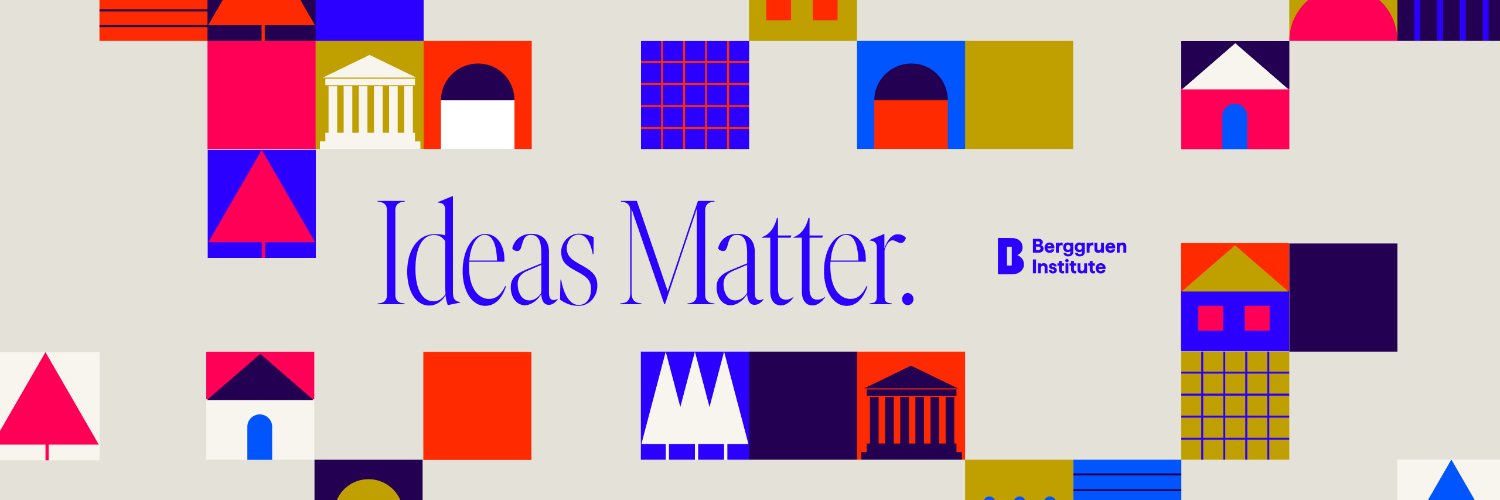 Berggruen Institute's banner