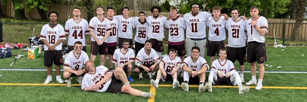 Iona Mens Club Lacrosse Profile Banner