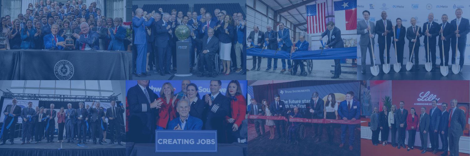 Texas Economic Development banner