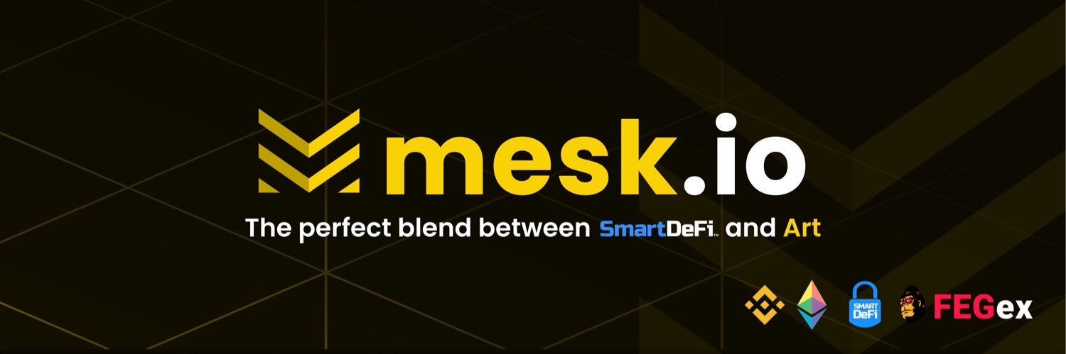 mesk.io © | Art + NFT Marketplace banner