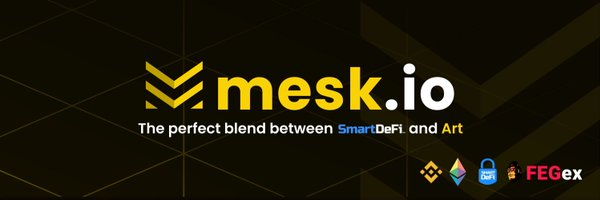 mesk.io © | Art + NFT Marketplace Profile Banner