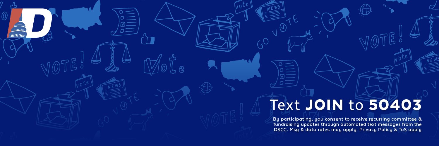 Senate Democrats's banner