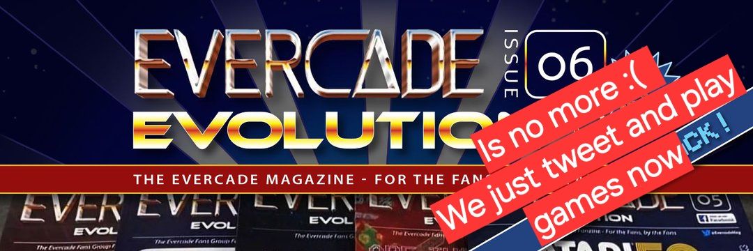 Evercade Evolution Magazine banner