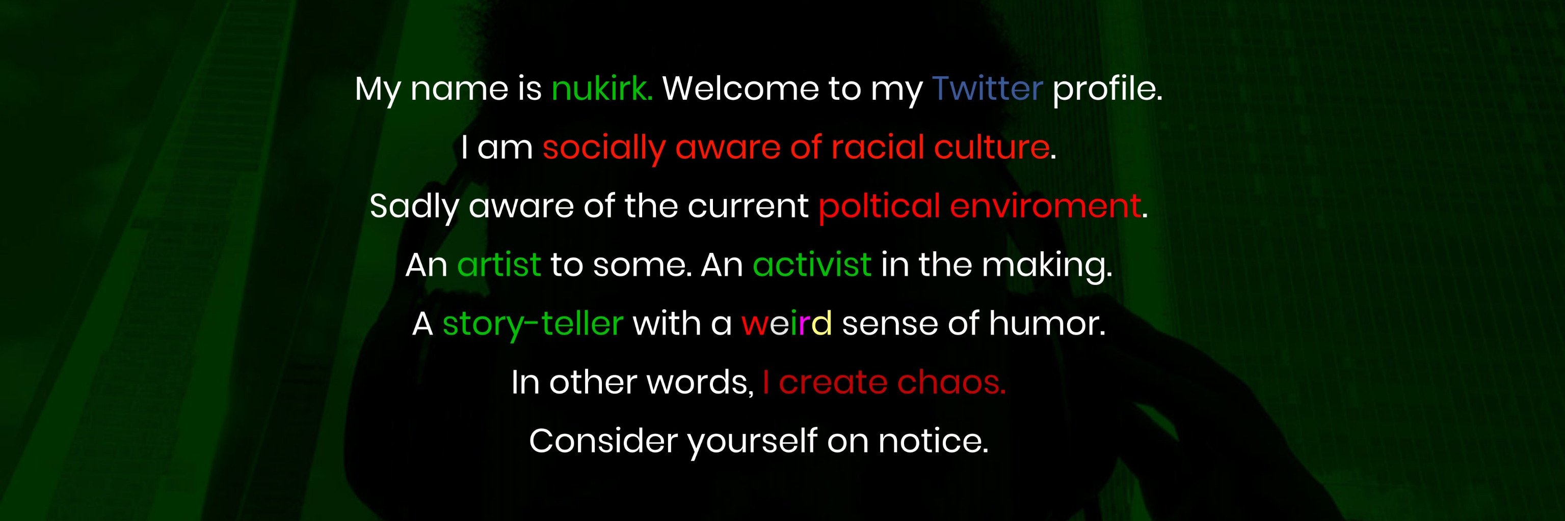 check my bio for my new home... banner