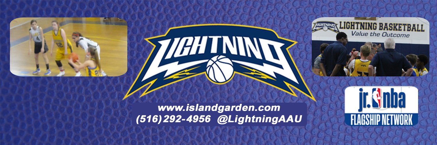 Lightning Basketball banner