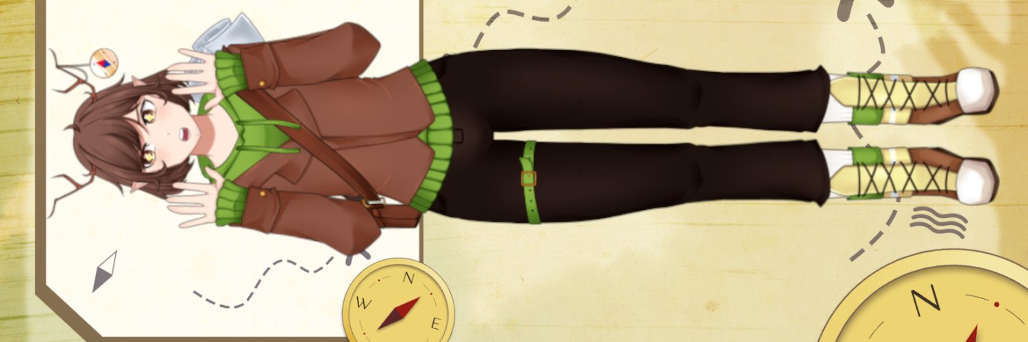 Lain 🧭 Vtuber banner