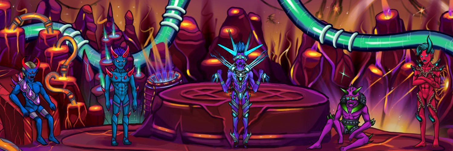 Demon Kids banner