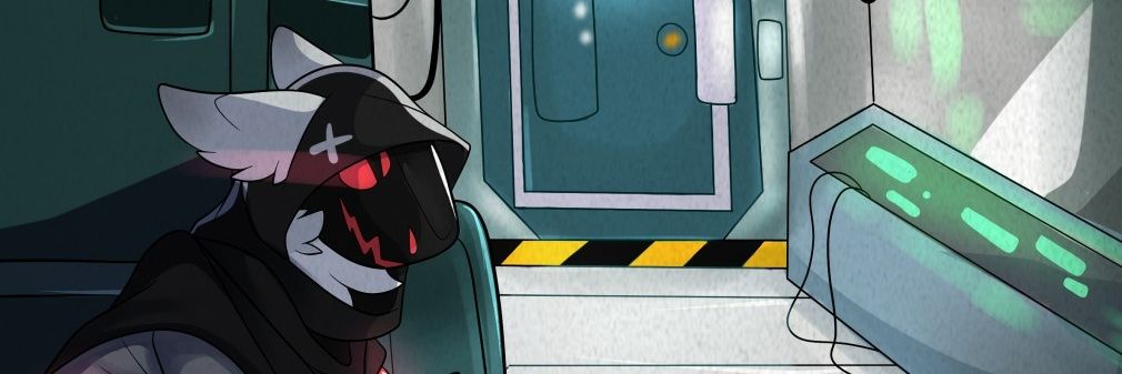 Glitchy Red Toaster banner