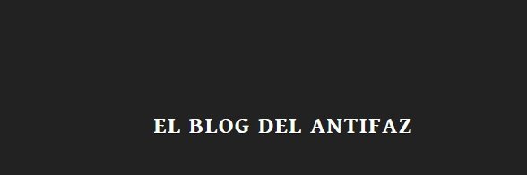 El Blog del Antifaz banner
