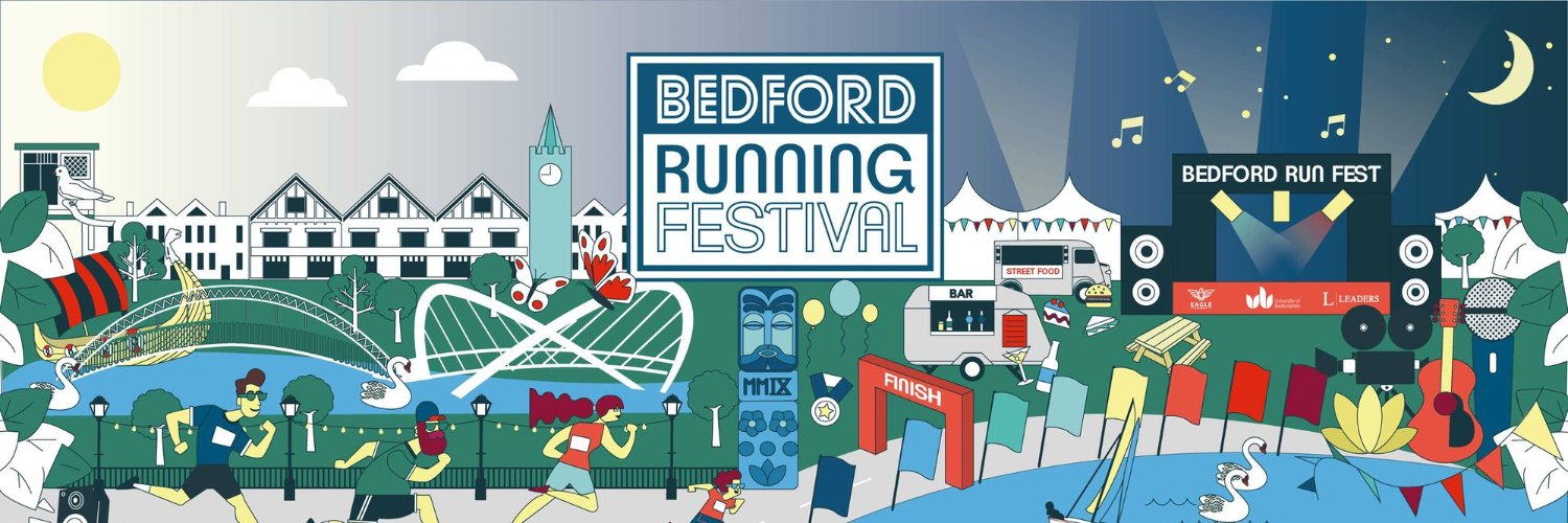 Bedford Running Festival banner