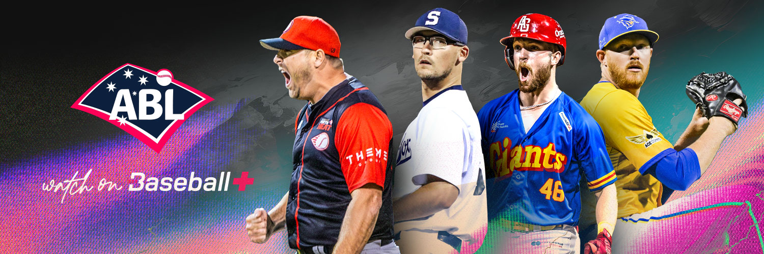 Australian Baseball League's banner