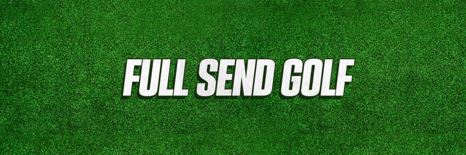 Full Send Golf banner