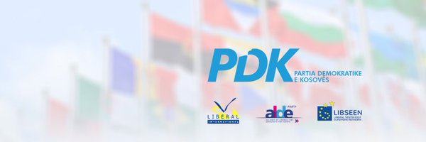 Partia Demokratike e Kosovës - PDK Profile Banner