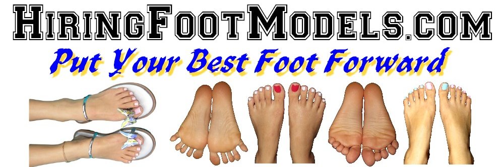 Hiring Foot Models banner
