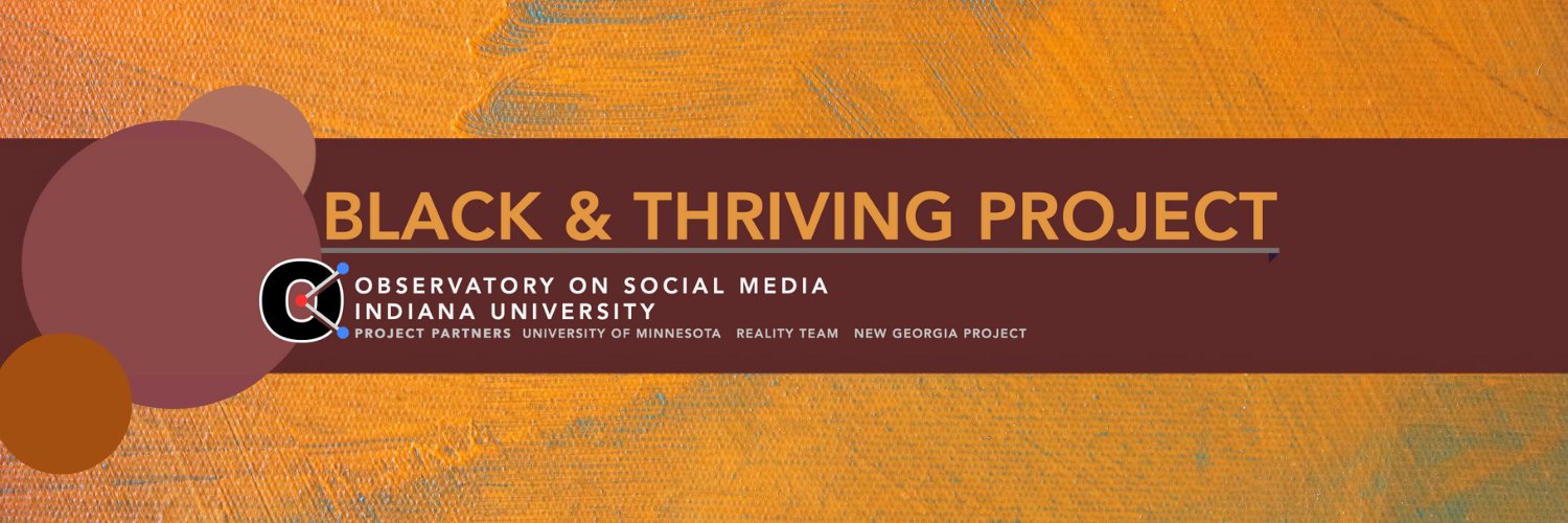 Black & Thriving Project banner