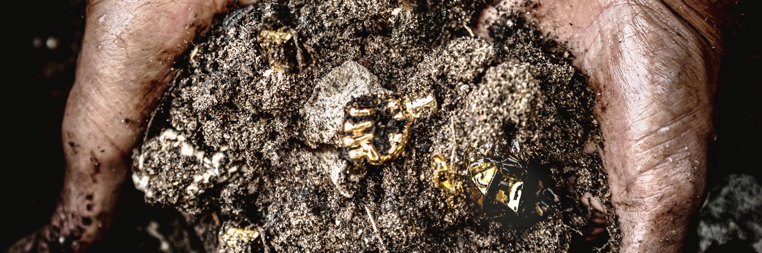 Mining For Gold banner