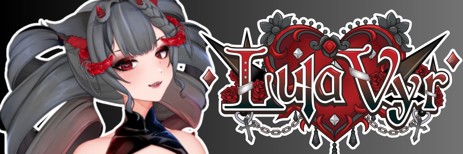 LulaVyr | A Succubus Wilkołak VTuber 🐺𓆩♡𓆪 ♱🐾's banner