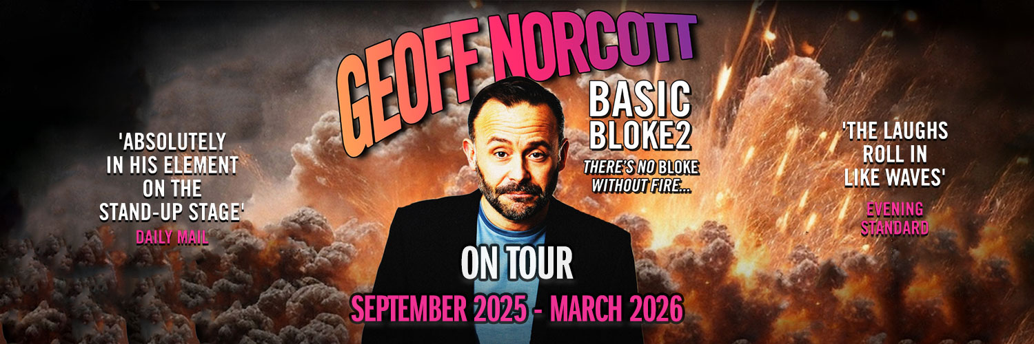Geoff Norcott's banner