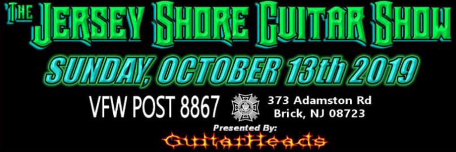 NJ Shore Guitar Show Profile Banner