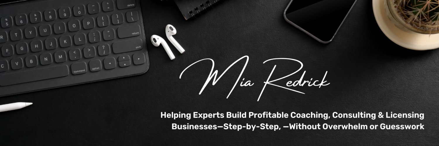 MIA REDRICK banner
