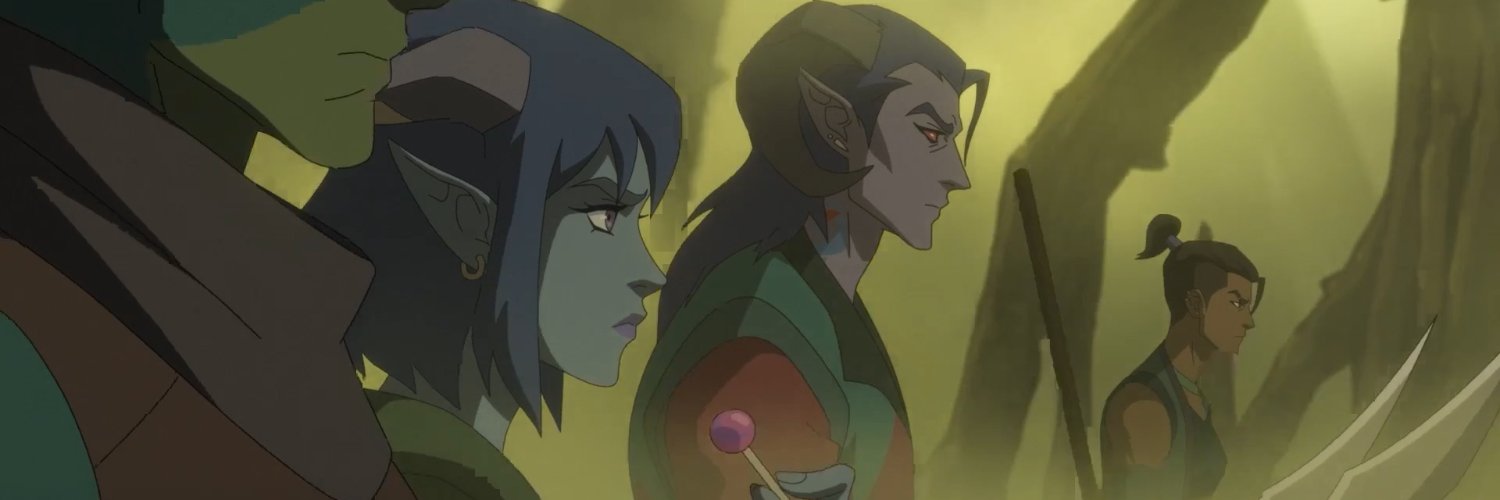 The Legend of Vox Machina and The Mighty Nein's banner