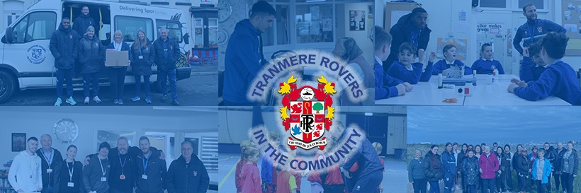 Tranmere Rovers in the Community banner