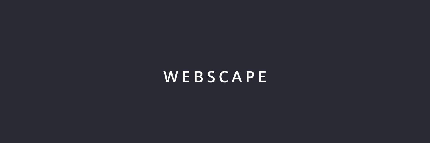 Webscape banner