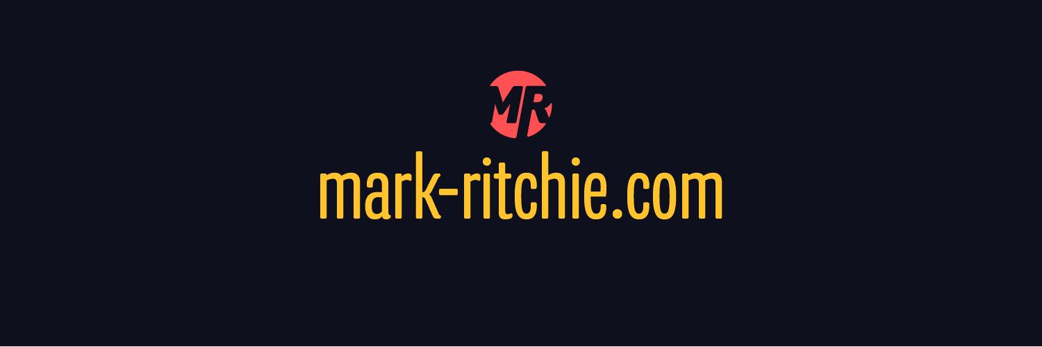 Mark Ritchie banner