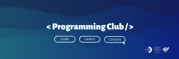 نادي البرمجة Profile Banner
