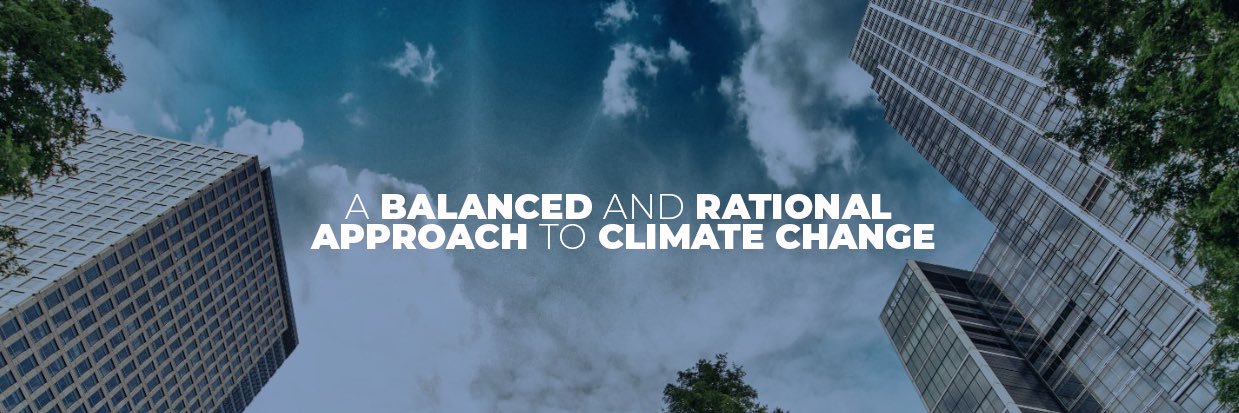 The Global Warming Policy Foundation's banner