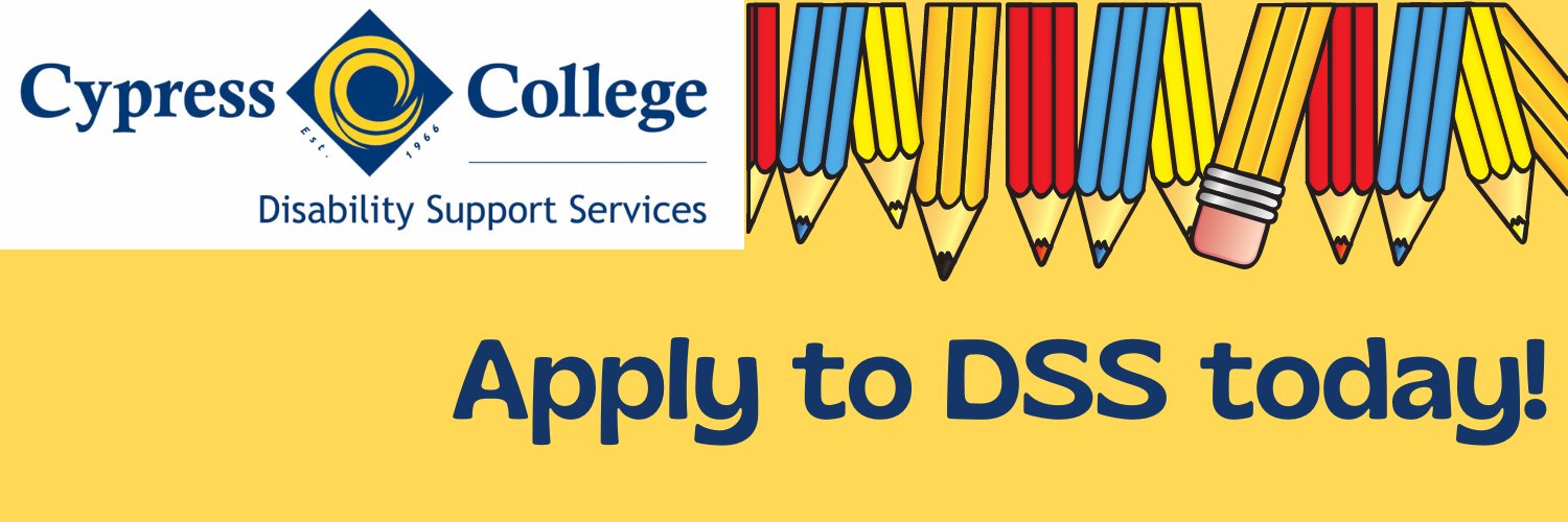 Cypress College DSS banner