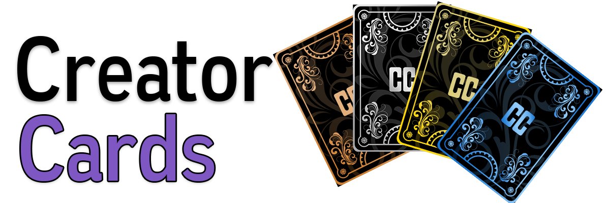 CreatorCards banner